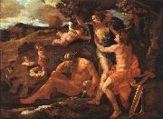 Nicolas Poussin, Apollo and Daphne